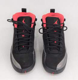 Jordan 12 Retro Black/Siren Red (GS)