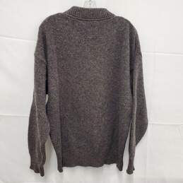 VTG Pendleton MN's 100% Virgin Wool Grey Sweater Size L alternative image