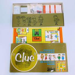 Vintage 1963 Original CLUE Detective Board Game Parker Brothers Complete