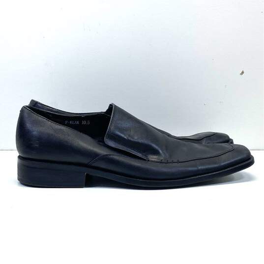 Steve Madden Black Leather Oxford Dress Shoes Men's Size 10.5 image number 1