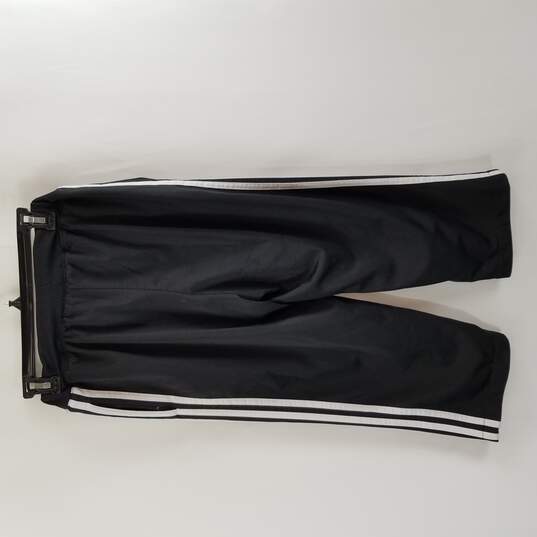Adidas Boys Black Athletic Pants M image number 2