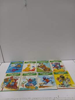 8 Assorted Sesame Street Library Books Volumes 8-15