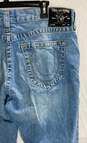 True Religion Mens Blue Cotton Ricky Denim Relaxed Straight Leg Jeans Size 38 image number 4