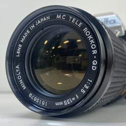 Minolta XD5 35mm SLR Camera with Minolta Tele Rokkor-QD 1:3.5 f=135mm Lens alternative image