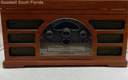 Powers On With Cord Crosley Radio Compact Disc Player