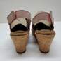 Rockport Women's Leather Slingback Wedges Sandals Comfort Shoes Sz 8.5 image number 3