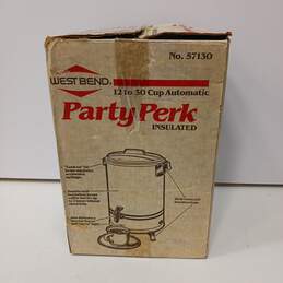 Vintage West Bend Party Perk 12-30 Cup Automatic Coffee Maker alternative image