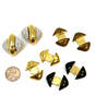 Designer Joan Rivers Gold-Tone Rhinestone Interchangeable Clip-On Earrings image number 2