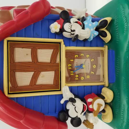 Buy the Vintage Seiko Mickey & Minnie Mouse Alarm Clock | GoodwillFinds
