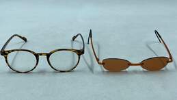 Lot of 2 Unbranded Brown Sunglasses Women's- Size One Size alternative image