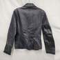 Croft & Barrow WM's Genuine Black Leather Jacket Size M image number 2