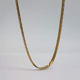 Solid 14k Gold 15 Inch 3mm Necklace 8.3g