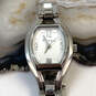 Designer Fossil ES-2185 White Dial Stainless Steel Quartz Analog Wristwatch image number 1