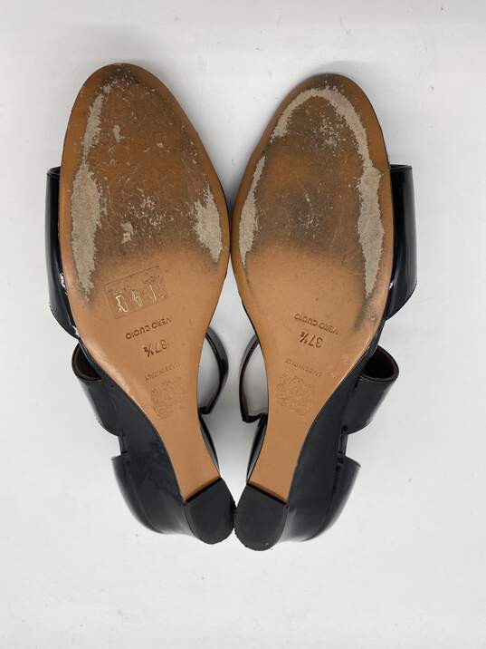 Authentic Bruno Magli Black Slip-On Sandal W 6.5 image number 9