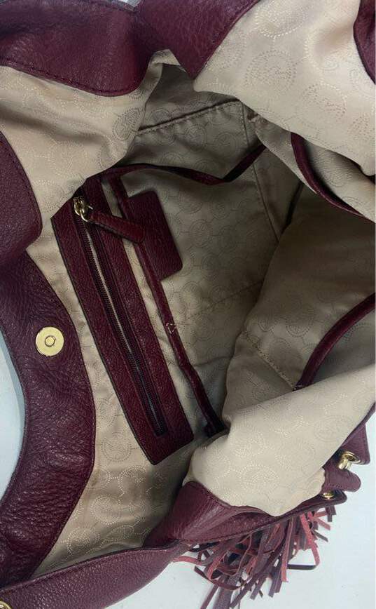 Michael Kors Shoulder Bag Burgundy image number 5