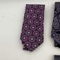 Bundle Of 4 Mixed Mens Multicolor Printed Adjustable Designer Necktie image number 2