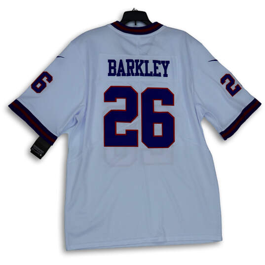Saquon Barkley New York Giants #26 Blue Youth Player Home Jersey