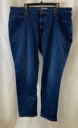 NWT Carhartt Womens Rugged Flex Blue Relaxed Fit Denim Work Skinny Jeans Size 18