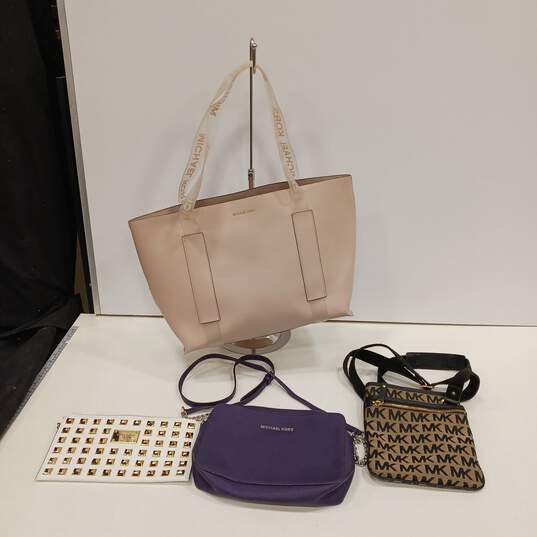 Michael Kors Tote & Crossbody Bags Assorted 4pc Lot image number 1