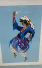 The Dancer Serigraph A.P. Print by Judith Yellin Signed. Matted & Framed image number 5