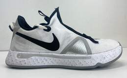 Nike PG 4 Team White, Black Sneakers CK5828-100 Size 10.5