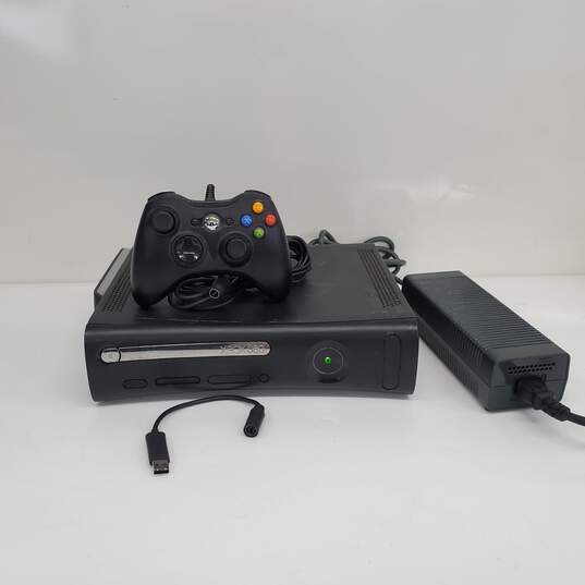 UNTESTED Microsoft XBOX 360 120GB Bundle: Console, Controller ++ P/R image number 1