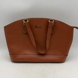 Harrods And Michael Kors Womens Brown Shoulder Handbag With Black Silver Wallet alternative image