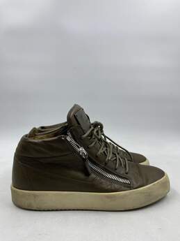 Authentic Giuseppe Zanotti Brown Leather Sneaker M 10