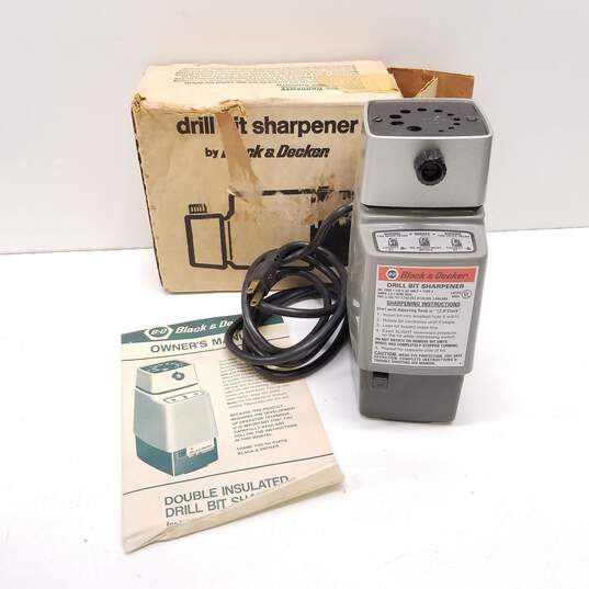 Buy the Vintage Black & Decker Drill Bit Sharpener #7980