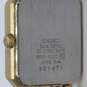 Vintage Seiko Tank with Mesh Gold Tone bracelet Stainless Steel Watch image number 8