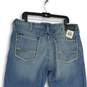 NWT Ariat Mens Blue Denim Pockets Traditional Relaxed Bootcut Jeans Size 38/34 image number 4