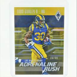 2016 Todd Gurley Phoenix Adrenaline Rush Yellow /99 LA Rams
