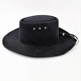 Western Express Men's Size 7 Black Cowboy Hat alternative image