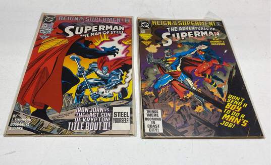 DC Superman Comic Books & DVD Set image number 4