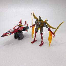 2 Transformers  Energon Air Team Storm Jet & Skydive