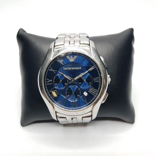 Emporio Armani AR-1787-251408 44mm 30 ATM WR Chrono Date Watch 144g image number 1