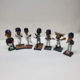 Lot of 7 Seattle Mariner Bobble Heads 6-8"
