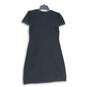 Nanette Lepore Womens Black Surplice Neck Cap Sleeve Sheath Dress Size L image number 2