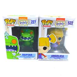Nickelodeon Rugrats 227 Reptar & 522 Angelica Funko Pop Figures IOB