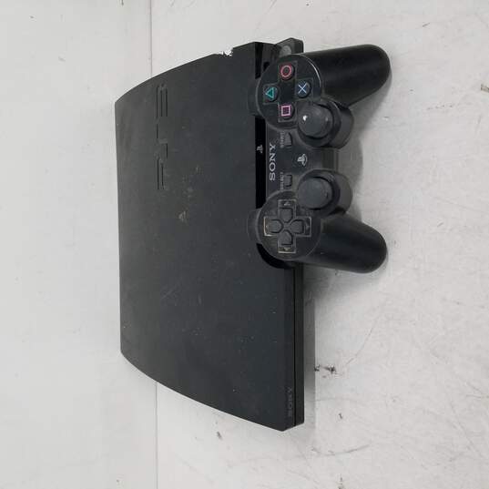 Sony PlayStation 3 Slim 120GB Black Console (CECH-2001A) 