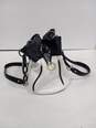 LuLu Guinness White & Black Leather Purse image number 7