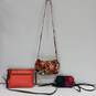 Fossil & Vera Bradley Crossbody Bags Assorted 3pc Lot image number 1