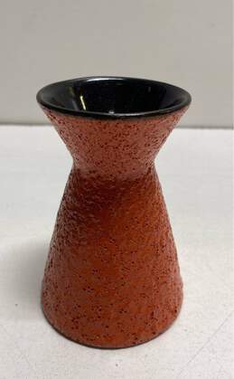 Jonathan Adler Pottery 4inch Tall Set of 2 Modern Ceramic Bud Vases -Red /Green alternative image
