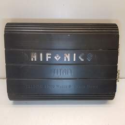 Hifonics Titan Car Audio  Amplifier TX-1505D-SOLD AS IS, UNTESTED