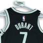 Nike NBA Brooklyn Black White Sleeveless Jersey # 7 Durant Size S image number 4