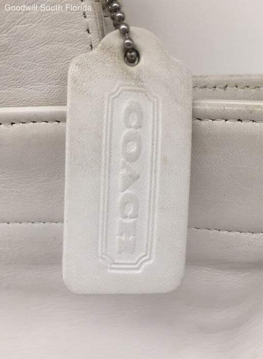 Coach Womens White Handbag image number 3