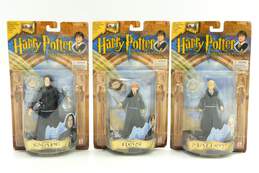 NIB 2001 Mattel Harry Potter Sorcerers Stone Wizard Figures Snape Malfoy Ron