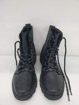 Women SOREL Lennox Lace-Up Leather Ankle Boots Size-9