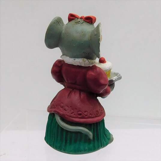 Assorted Vintage Mousekins Christmas Holiday Figurines Decor image number 11