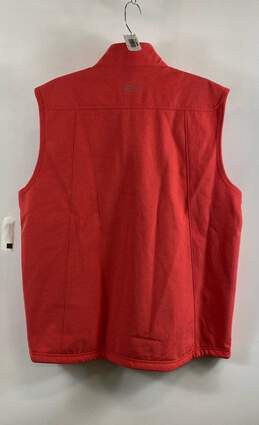 NWT Greg Norman Unisex Red Sleeveless Full-Zip Windbreaker Vest Jacket Sz Large alternative image